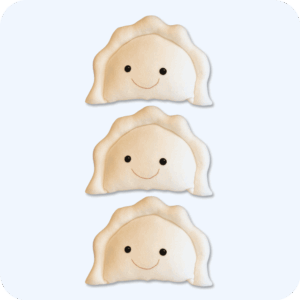 Pierogi Plush 3PCS